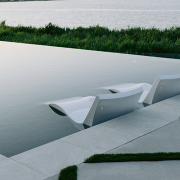 Breathtaking View Infinity Pool in Saratoga Springs