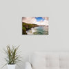 Clouds Over Cliffs of Moher, Ireland, UK Wrapped Canvas Art Print, 18"x12"x