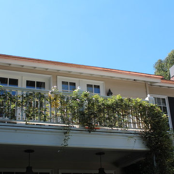 Seamless Copper Rain Gutters in Los Angeles