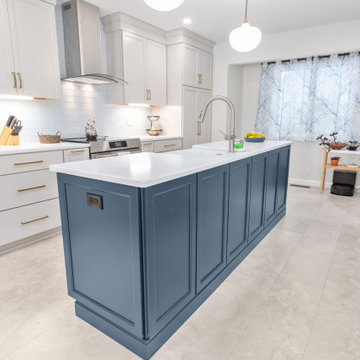 Transitional Kitchen Remodel Palmyra, VA | Reico