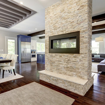 Underpinning and renovation and new construction