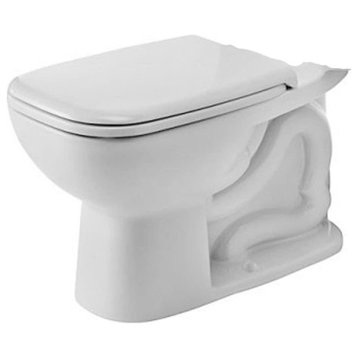 Duravit 011701 D-Code Elongated Toilet Bowl Only - - White