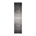 Contemporary Ombre Waves Polypropylene Rug, Gray, 2
