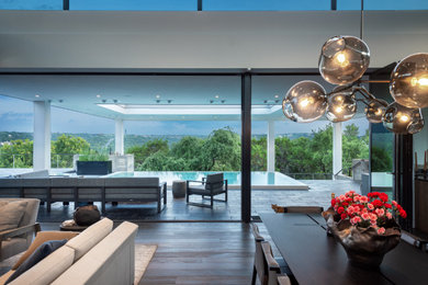 Trendy home design photo in Austin