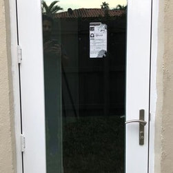 Vidal Residence in Miami Springs - Patio Doors