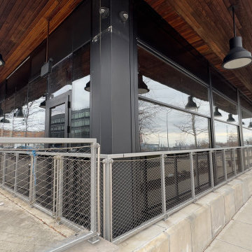 Patio Enclosure for Blue Pearl NYC | Upscale Seafood & Asian Fusion Restaurant