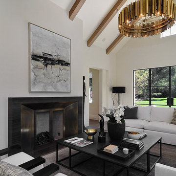 Transitional Living Room