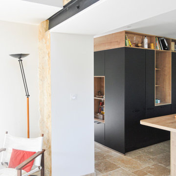 Extension d'une bâtisse en pierre