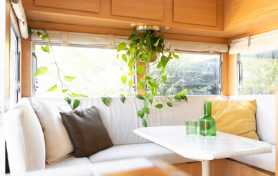 Before & After: A '70s Vintage Caravan Gets a Delightful New Look