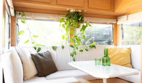 Before & After: A '70s Vintage Caravan Gets a Delightful New Look