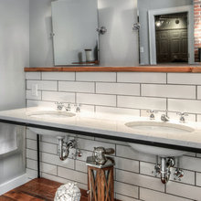 Room of the Day: Master Bath Created in Awkward, Unused Space