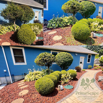 Full Landscape Redesign & Pruning – Baldwinsville, NY