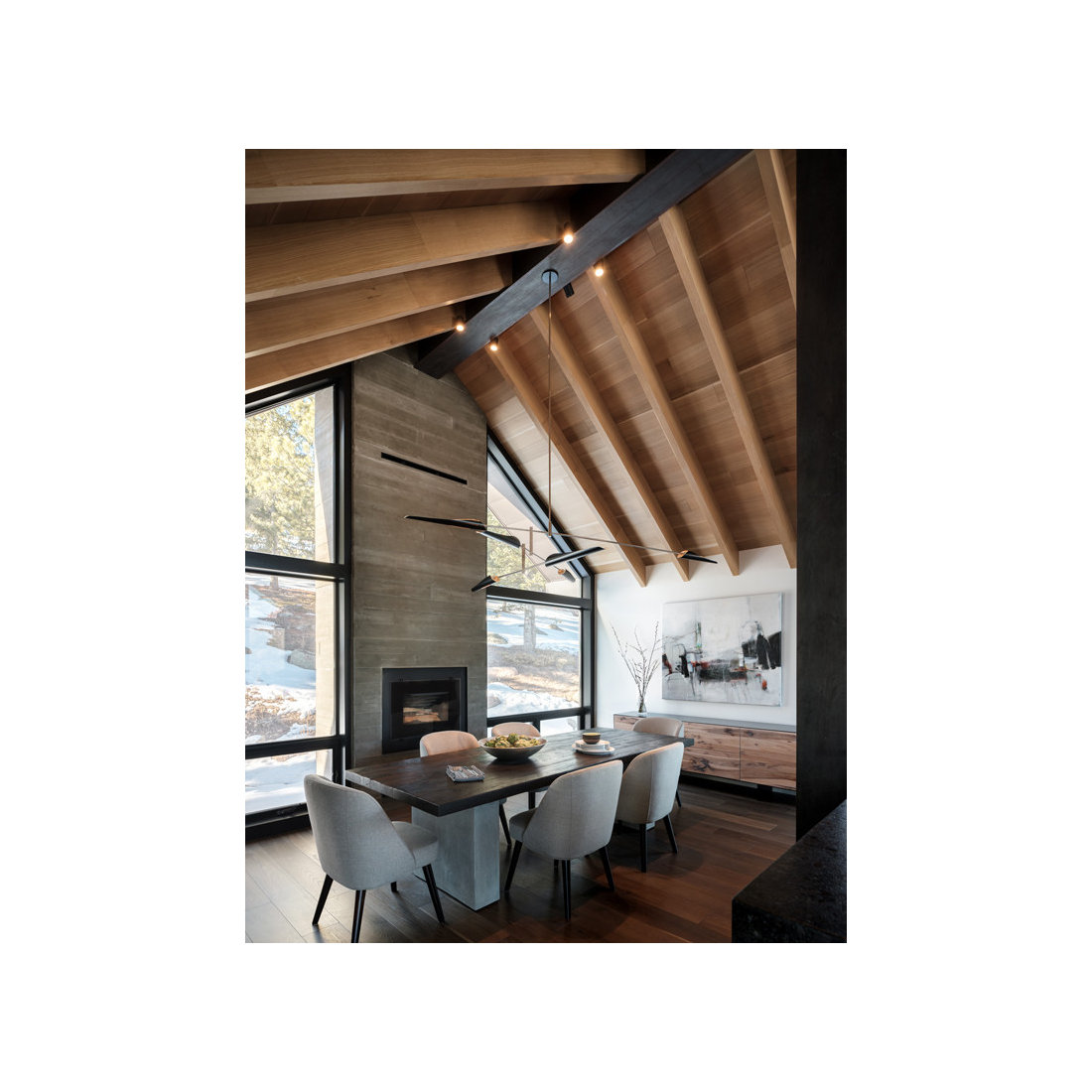 Modern Mountain Cabin
