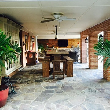 Open Porch in Azek Morado and Fortress Railing