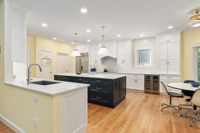 Elegant kitchen photo in DC Metro