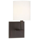Savoy House - Savoy House 9-1200-1-13 Waverly - One Light Wall Sconce - Chic and contemporary! The Waverly wall sconce isWaverly One Light Wa English Bronze White *UL Approved: YES Energy Star Qualified: n/a ADA Certified: n/a  *Number of Lights: Lamp: 1-*Wattage:60w Incandescent bulb(s) *Bulb Included:No *Bulb Type:Incandescent *Finish Type:English Bronze