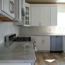 subway tiles - smoke gray glass