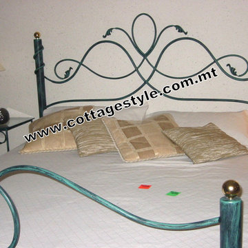 Custom made wrought iron beds