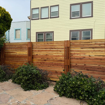 Conventional fence, new look
