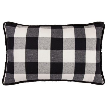 Buffalo Check Pillow, 16"x26"