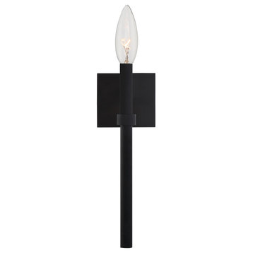Bellevue CLWS92559 19" Tall Wall Sconce - Black