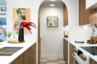Example of a kitchen design in Vancouver