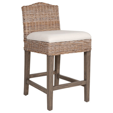 East at Main Nisha Rattan Counter Stool