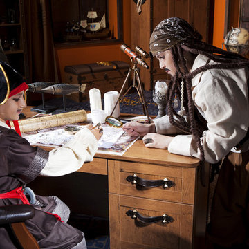 Pirate ship bedroom