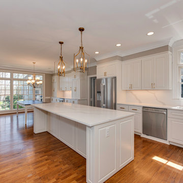 Modern Raised Panel Kitchen