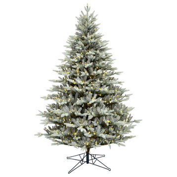 Douglas Blue Fir Artificial Christmas Tree , Warm White, 14' x 88"