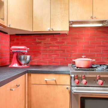 Red Tile Love—A Kitchen & Bath Remodel Inspired by Tile