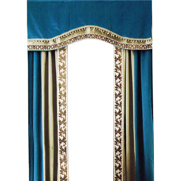 Luxurious Window Curtain, Viven Dress, 100"x100"