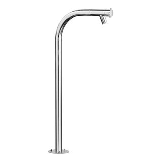 HEATGENE Stainless Steel Outdoor Shower Stand With Body Jets And Handheld  Showerhead For Outside Showers/Swimming Pools/Matt Black