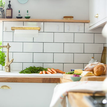 Metro tile splashback