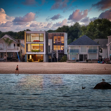 Coastal Resilient Contemporary Beach House and Rental Unit