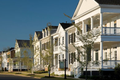 Inspiration for a timeless exterior home remodel in Charlotte