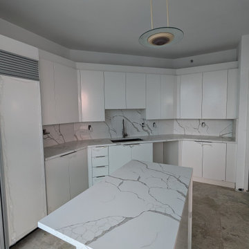 Modern Kitchen Remodel Done in New Stratus SuperMatte Cabinets