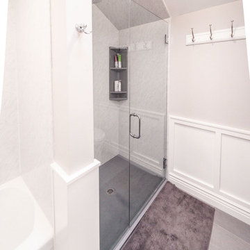 Master Bathroom Remodel with Wetwall and Thinscape in Fulton, Missouri