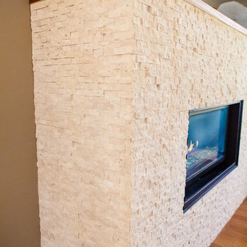 Teak Fireplace
