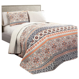 Mediterranean Quilts And Quilt Sets by Lush Decor