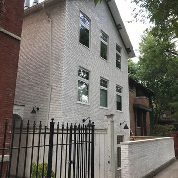 Wicker Park Limewash Brick Residence