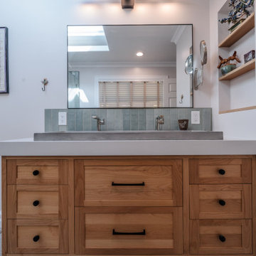 2025 - Transitional Hall Bath and Master Bath