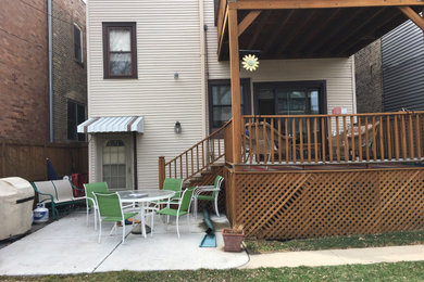 Trendy home design photo in Chicago