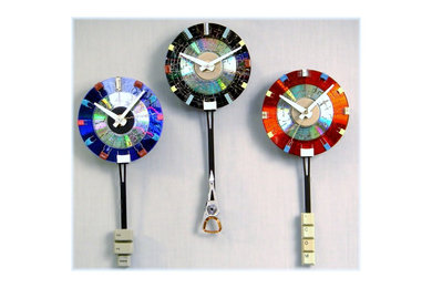 Double CD Pendulum Clock
