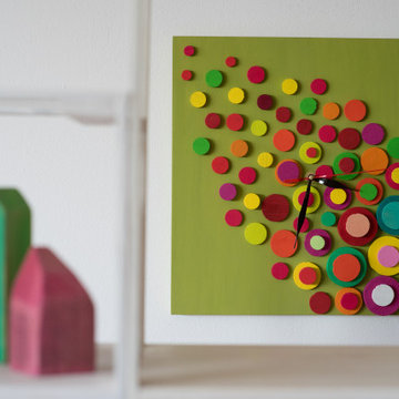 Wood wall clocks