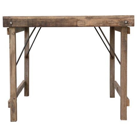 Reclaimed Wood Folding Table