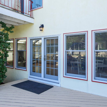 Newly Installed French Doors and Windows