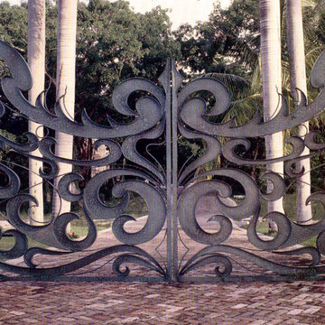 Luxury Art Deco Entry Gates