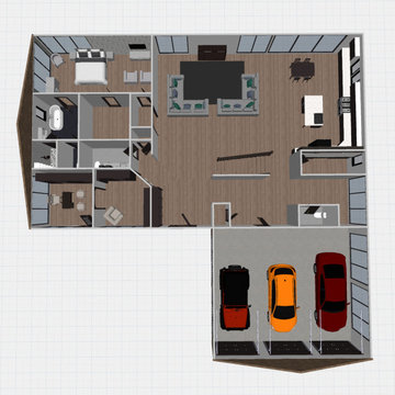 Brown Brick House