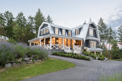 Farmhouse exterior home photo in Vancouver